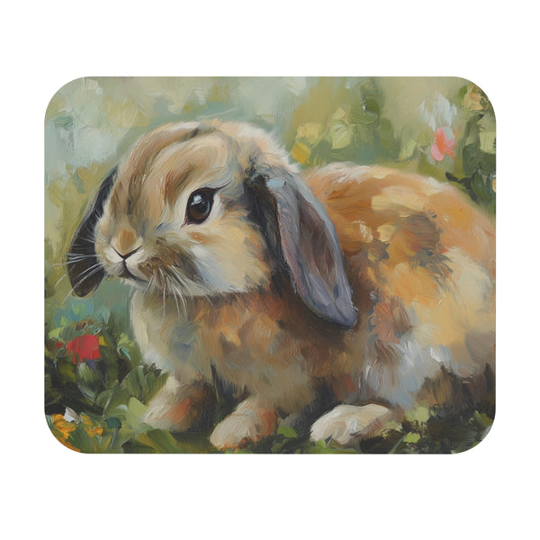 Holland Lop Rabbit Mouse Pad