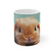 "Holland Lop Rabbit Mug: Adorable Painted Perfection"