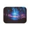 Hologram Bath Mat Glitch Forest