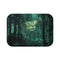 Hologram Forest Bath Mat Glitch