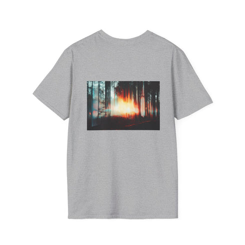 Hologram Forest Glitch Vintage Tee