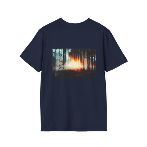 Hologram Forest Glitch Vintage Tee