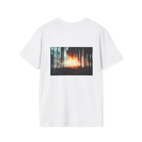 Hologram Forest Glitch Vintage Tee