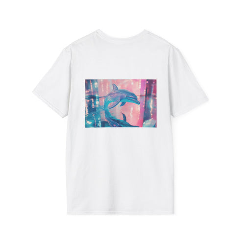 Holographic Dolphin Jumping Mirror Pool