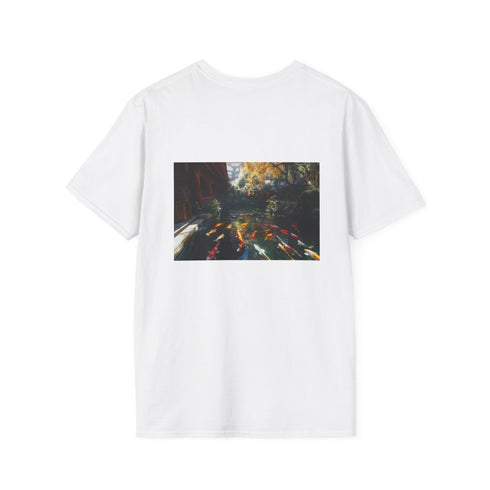 Holographic Koi Pond Zen T-Shirt