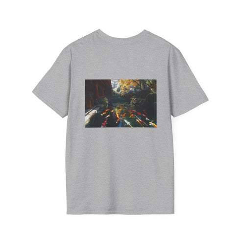 Holographic Koi Pond Zen T-Shirt