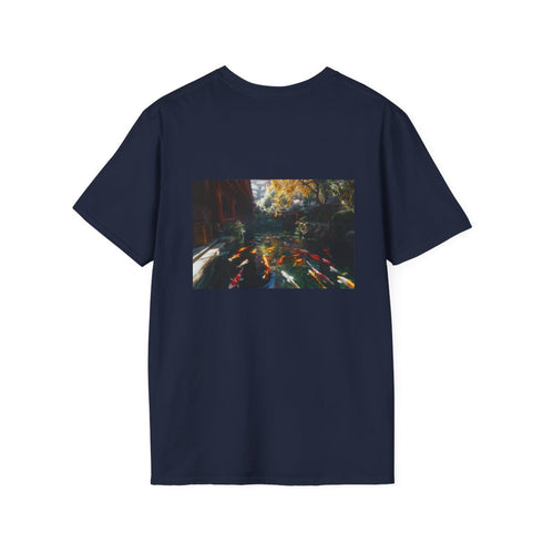 Holographic Koi Pond Zen T-Shirt