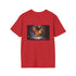Holographic Phoenix Glass Dome T-Shirt