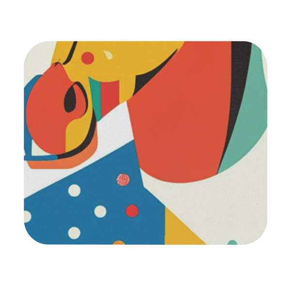 Horsehead Man Dining Mouse Pad