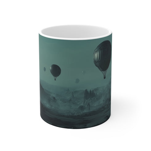 Hot Air Balloons Alien Terrain