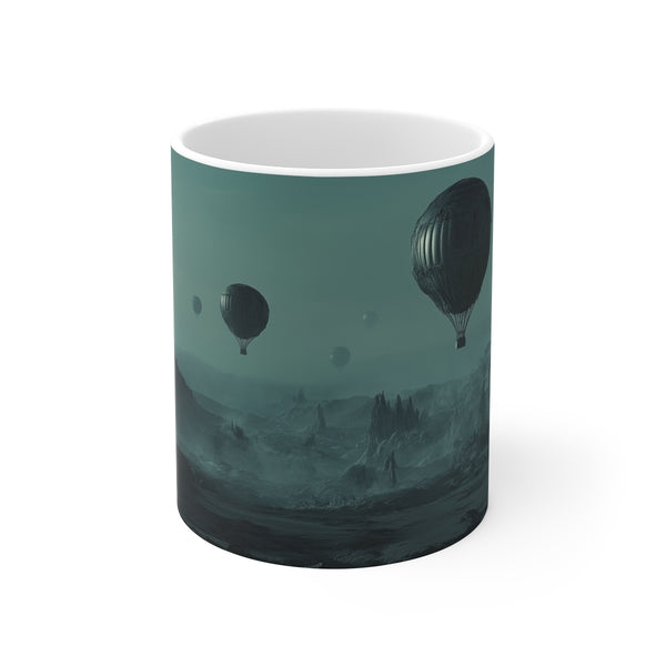 Hot Air Balloons Alien Terrain