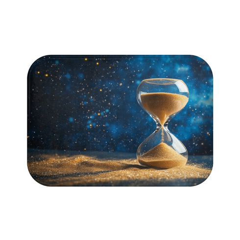 Hourglass Leaking Stardust Bath Mat