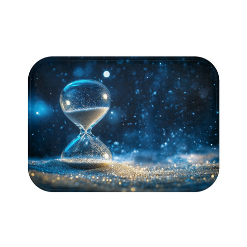 Hourglass Shaped Bath Mat Stardust
