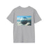 Hovering Glass City Earth T-Shirt