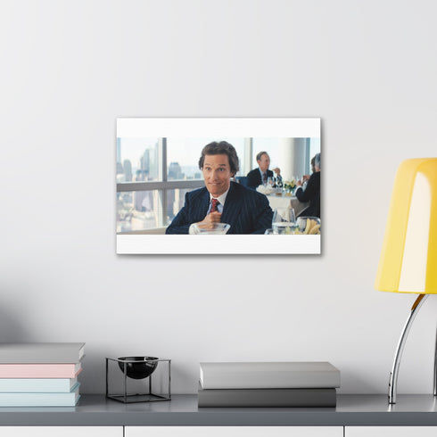 Howling with Wall Street Wolves Canvas Art Print Indoor Decor