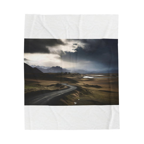 Iceland Ring Road Bliss Plush Blanket