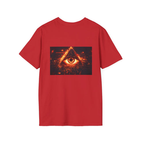 Illuminated Eye Pyramid Circuit T-Shirt
