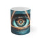 Illuminating Eye Pyramid Circuit Mug