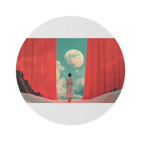 "Imagery Infusion Round Rug"