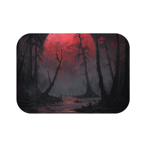 "Inferno Swamp Bath Mat"