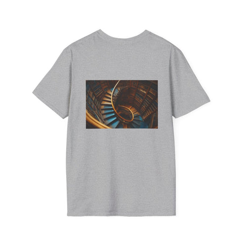 Infinite Library Spiral Staircase Tee