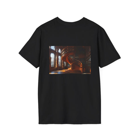 Infinite Staircase Library Graphic Tee