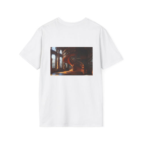 Infinite Staircase Library Graphic Tee