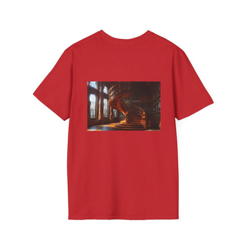 Infinite Staircase Library Graphic Tee