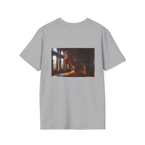 Infinite Staircase Library Graphic Tee