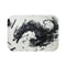"Ink Creature Bath Mat Design"