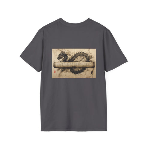 Ink Dragon Ancient Scroll T-Shirt