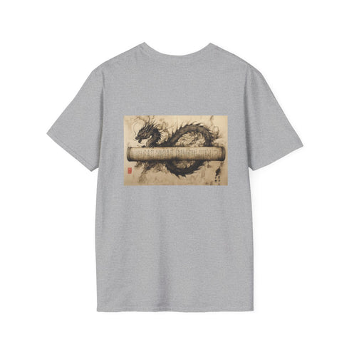 Ink Dragon Ancient Scroll T-Shirt