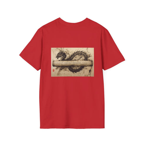 Ink Dragon Ancient Scroll T-Shirt