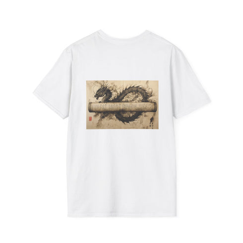 Ink Dragon Ancient Scroll T-Shirt