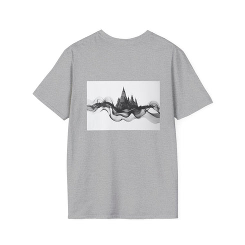 Ink Ribbon Temple Skyline Tee