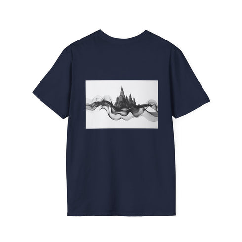 Ink Ribbon Temple Skyline Tee