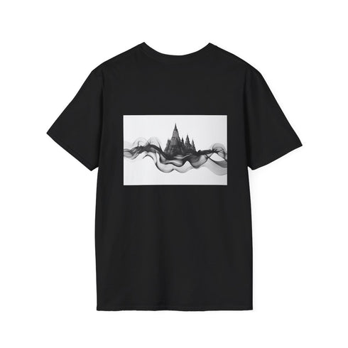 Ink Ribbon Temple Skyline Tee