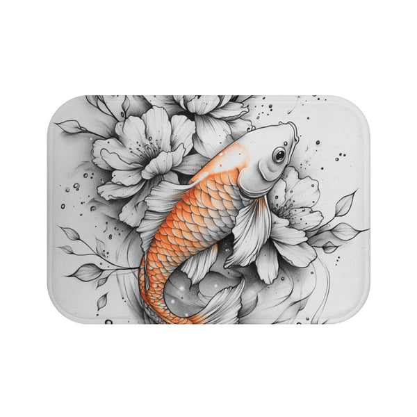 "Ink-tastic Tattoo Bath Mat"