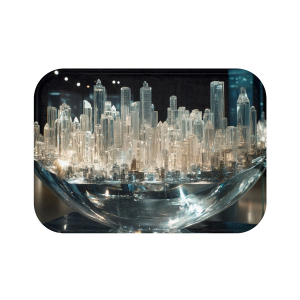 Innovative Transparent Bath Mat Design