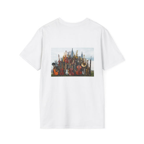 Instrument Skyline City T-shirt Design