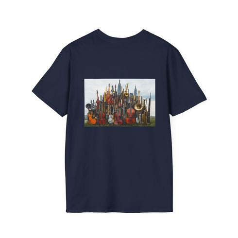 Instrument Skyline City T-shirt Design