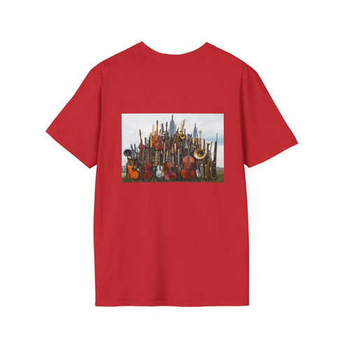 Instrument Skyline City T-shirt Design