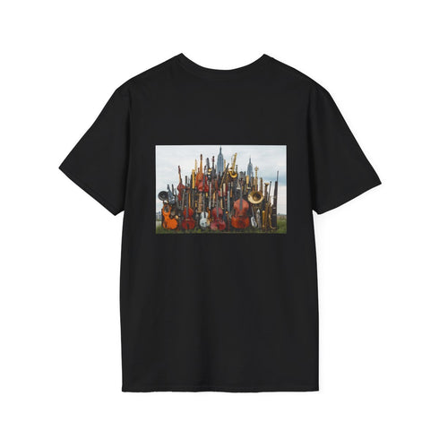 Instrument Skyline City T-shirt Design