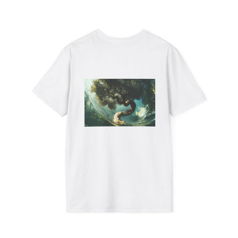 Inverted Spiral Tree Graphic Tee