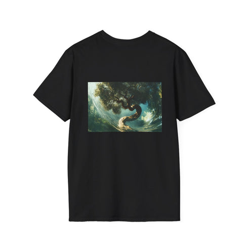 Inverted Spiral Tree Graphic Tee