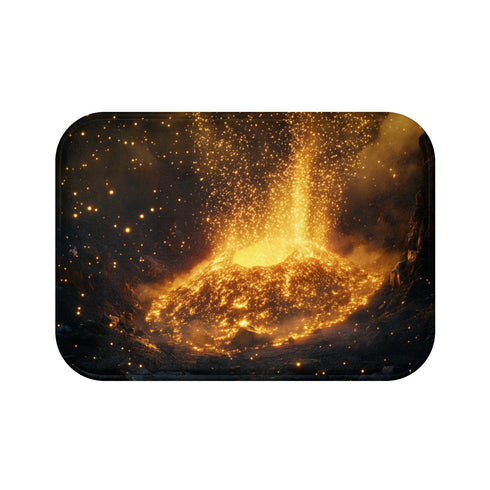 Inverted Volcano Bath Mat Rains