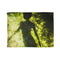 Invisible Creature Casting Glowing Shadow Plush Fleece Throw Blanket