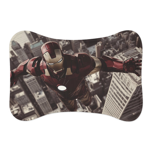 Iron Man Flying Stark Tower Pet Mat