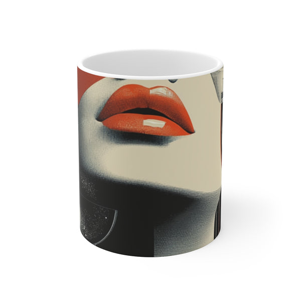 "Italian DJ Set Dinner Mug"