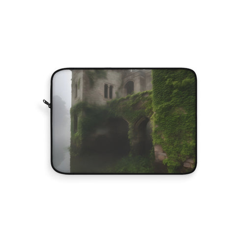 Ivy-Clad Castle Ruins Laptop Sleeve